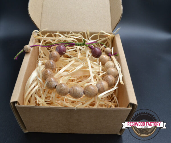 Bracelet en bois à personnaliser #6