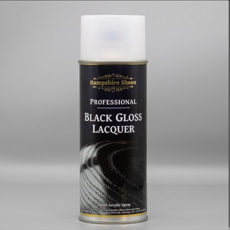 Laque Noire brillante Hampshire Sheen