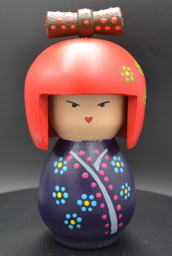 KOKESHI "Happy Summer #002" en Hévéa